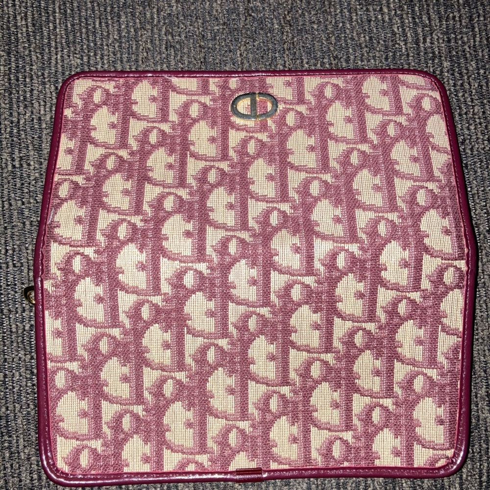 Christian Dior Bordeaux (red)vintage trotterwallet - Picture 2 of 13